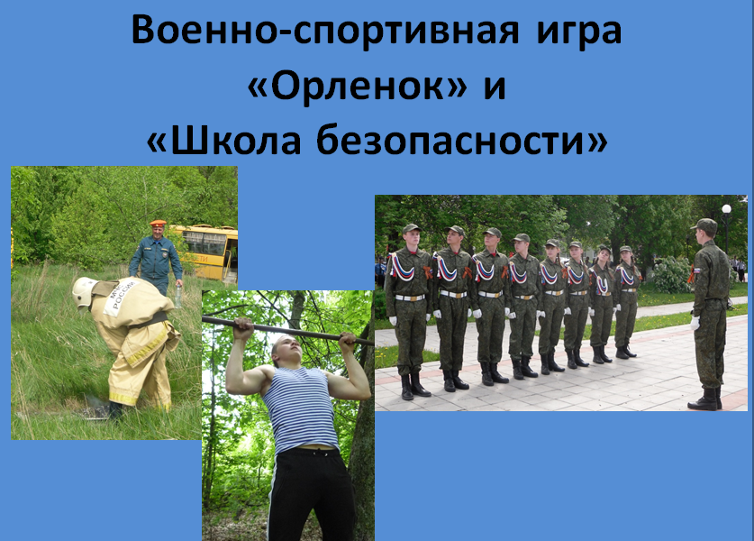Оргкомитет по проведению военно-спортивной игры «Орленок» и «Школа безопасности»
